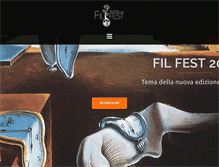 Tablet Screenshot of filfest.org